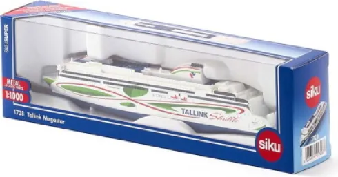Siku 1728 - Tallink Megastar Færge Legetøj - Siku Super - 1:1000