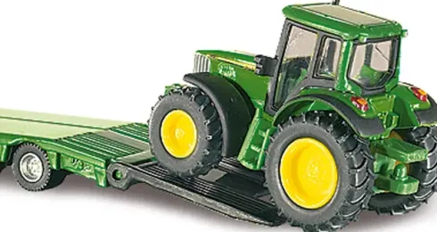 Siku 1837 - Truck Med 2 John Deere Traktorer