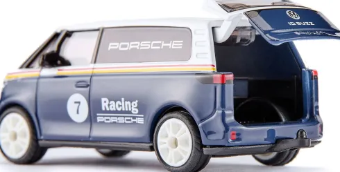 Siku - Vw Id Buzz Med Porsche 911 Gt3 Rs