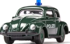 Siku 1560 - Vw Käfer Beetle Police - Politi Legetøjsbil - 1:55