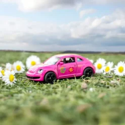 Siku 1488 - Vw The Beetle Pink Legetøjsbil - 1:87