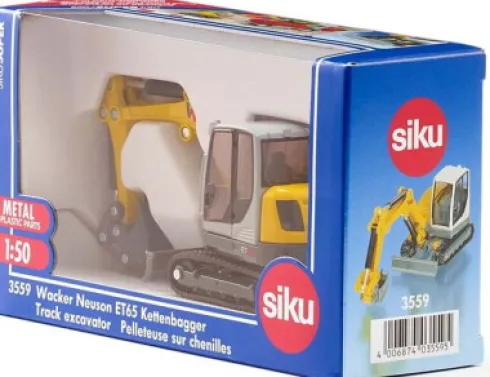 Siku - Wacker Neuson Et65 Gravemaskine På Larvebånd - 1:50 - 3559