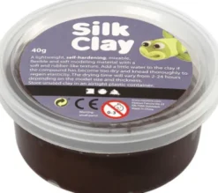 Silk Clay - Brun - Modellervoks - 40 G