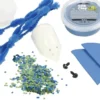 Silk Clay - DIY Kit - Billen Beanie - Blå