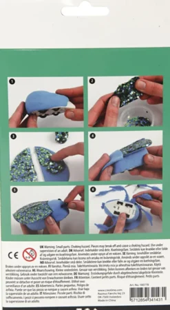 Silk Clay - DIY Kit - Billen Beanie - Blå