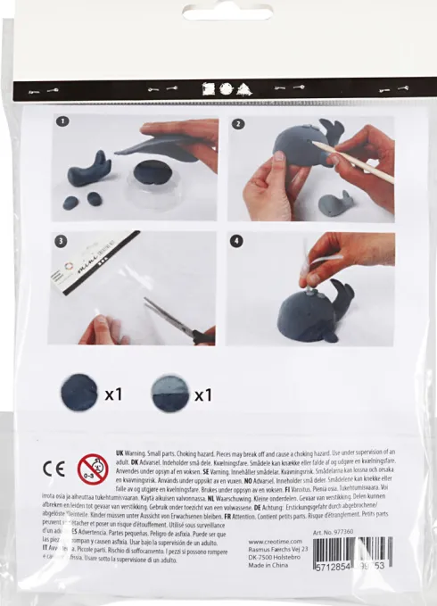 Silk Clay - DIY Kit - Hval Og Hvalunge