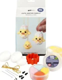 Silk Clay - DIY Kit - Påskekyllinger
