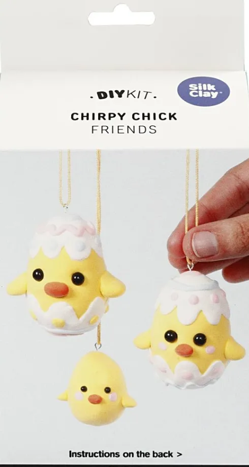 Silk Clay - DIY Kit - Påskekyllinger