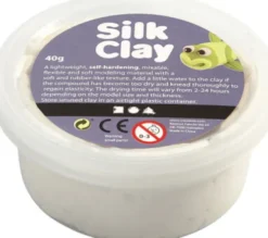 Silk Clay - Hvid - Modellervoks - 40 G
