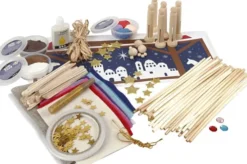 Silk Clay - Jule DIY Kit - Et Barn Er Født - Krybbespil