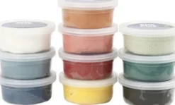 Silk Clay - Modellervoks Sæt - Støvede Farver