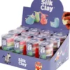 Silk Clay - Neonfarver - Standardfarver - 12 Sæt