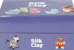 Silk Clay - Neonfarver - Standardfarver - 12 Sæt