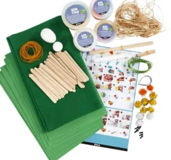 Silk Clay Og Foam Clay - DIY Kit - Påskehave Sæt