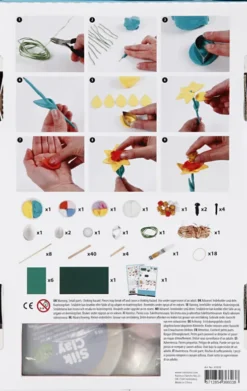 Silk Clay Og Foam Clay - DIY Kit - Påskehave Sæt