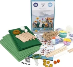 Silk Clay Og Foam Clay - DIY Kit - Påskehave Sæt