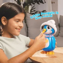 Silverlit - Rescue Penguin - Interaktiv Pingvin Legetøj - Blå