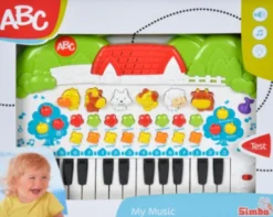 Simba - Legetøjs Keyboard Med Dyrelyde