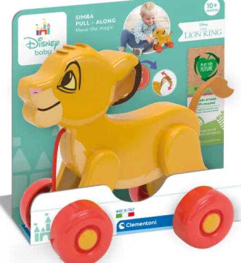 Simba Trækdyr - Løvernes Konge - Disney Baby - Clementoni