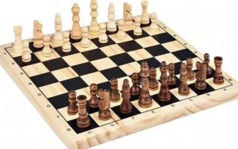 Skak Spil I Træ - Chess - Tactic