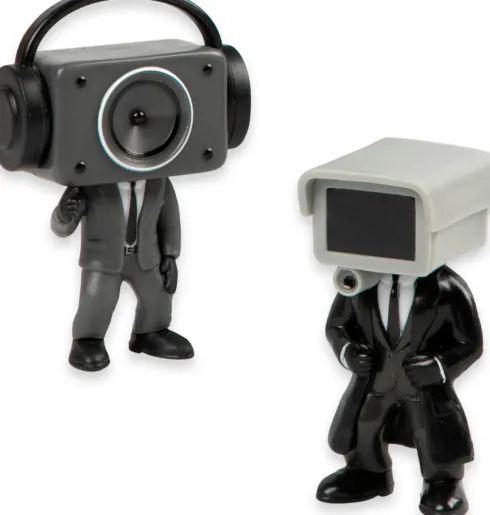 Skibidi Toilet - Mystery Figurer Samler Serie Assorteret