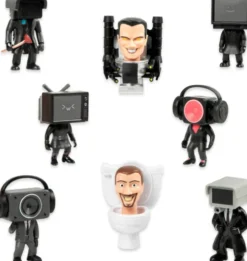 Skibidi Toilet - Mystery Figurer Samler Serie Assorteret