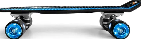 Skids Control - Skateboard Med Lys I Hjul - 55 X 15 CM