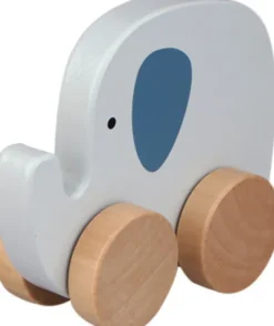 Skubbedyr I Træ - Elefant - Barbo Toys