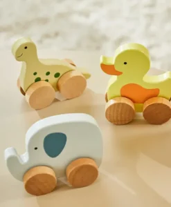 Skubbedyr I Træ - Elefant - Barbo Toys
