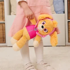 Skye Bamse - Paw Patrol - Tag Med På Tur Bamse - 33 CM