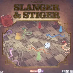 Slanger Og Stiger Brætspil