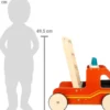 Small Foot - Gåvogn Med Aktiviteter - Brandbil