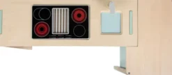 Small Foot - 2-I-1 Legebutik Og Legekøkken Til Børn - Træ - Grøn