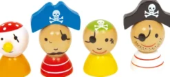Small Foot - Ludo Spil I Træ - Piratøen