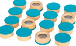 Small Foot - Memory Vendespil Til Børn - Sensory - 16 Brikker