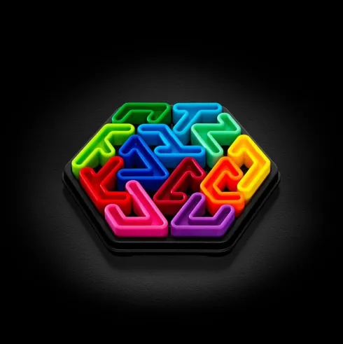 Smartgames: Iq Deluxe - Hexagon - Nordic - Sg2650