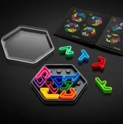 Smartgames: Iq Deluxe - Hexagon - Nordic - Sg2650