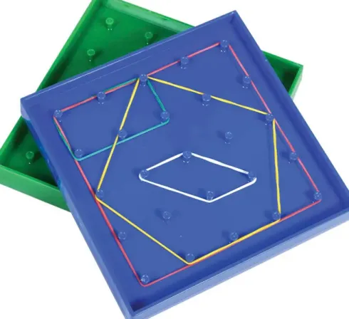Sømbræt Til Børn - 5X5 CM - 10 Stk
