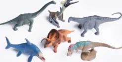 Små Dinosaur Figurer - 6 Stk - #1