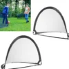 Små Fodboldmål Til Haven - Foldbare - 60X40X40 CM - 2 Stk