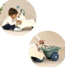 Smoby Gåbil - Pony Med Opbevaring