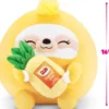 Snackles Bamse - Dole Ananas Dovendyr Sandy - Series 2 - 40 CM