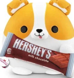 Snackles Bamse - Hershey's Corgi Dog Benji - Series 1 - 35 CM