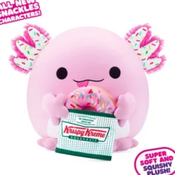 Snackles Bamse - Krispy Kreme Axolotl Abbie - 20 CM