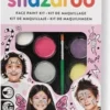 Snazaroo - Ansigtsmaling Sæt Med 10 Farver Og Idéhæfte - Lyserød