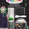 Snazaroo - Ansigtsmaling Sæt Med Blod - Zombie - Grøn - 5 Dele