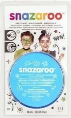 Snazaroo - Ansigtsmaling - Turkis - 18 ML
