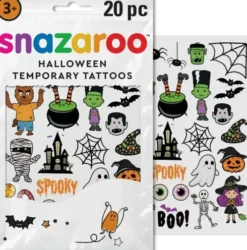 Snazaroo - Temporary Tattoos - Halloween Tatoveringer Til Børn