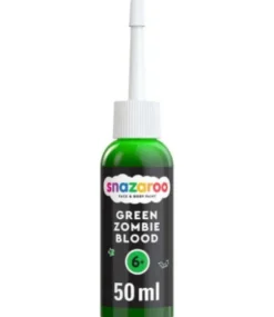 Snazaroo - Zombie Blod - Grøn Sminkefarve - 50 ML