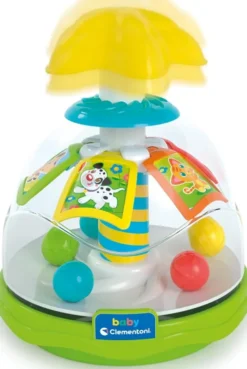 Snurretop Legetøj - Glade Dyr - Baby Clementoni